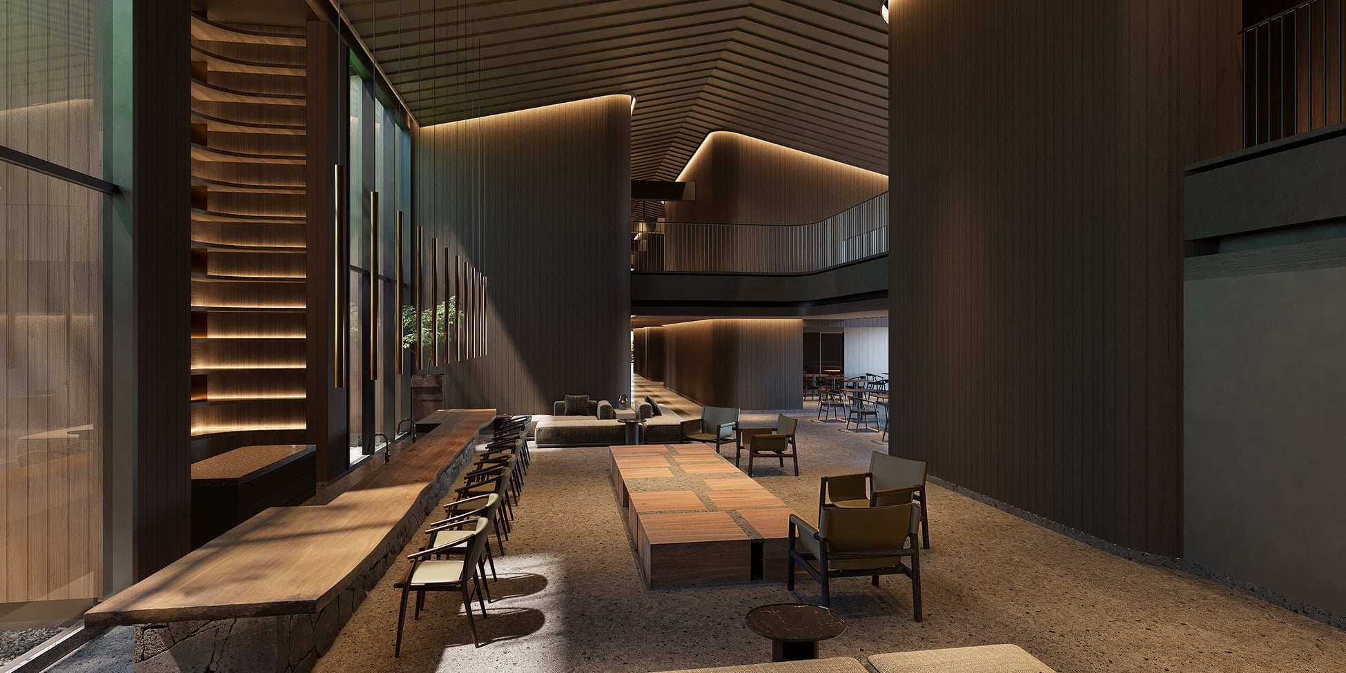 ラウンジ完成予想CG