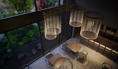 レストラン完成予想CG