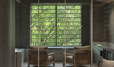 インナーバルコニー完成予想CG（F2タイプ）