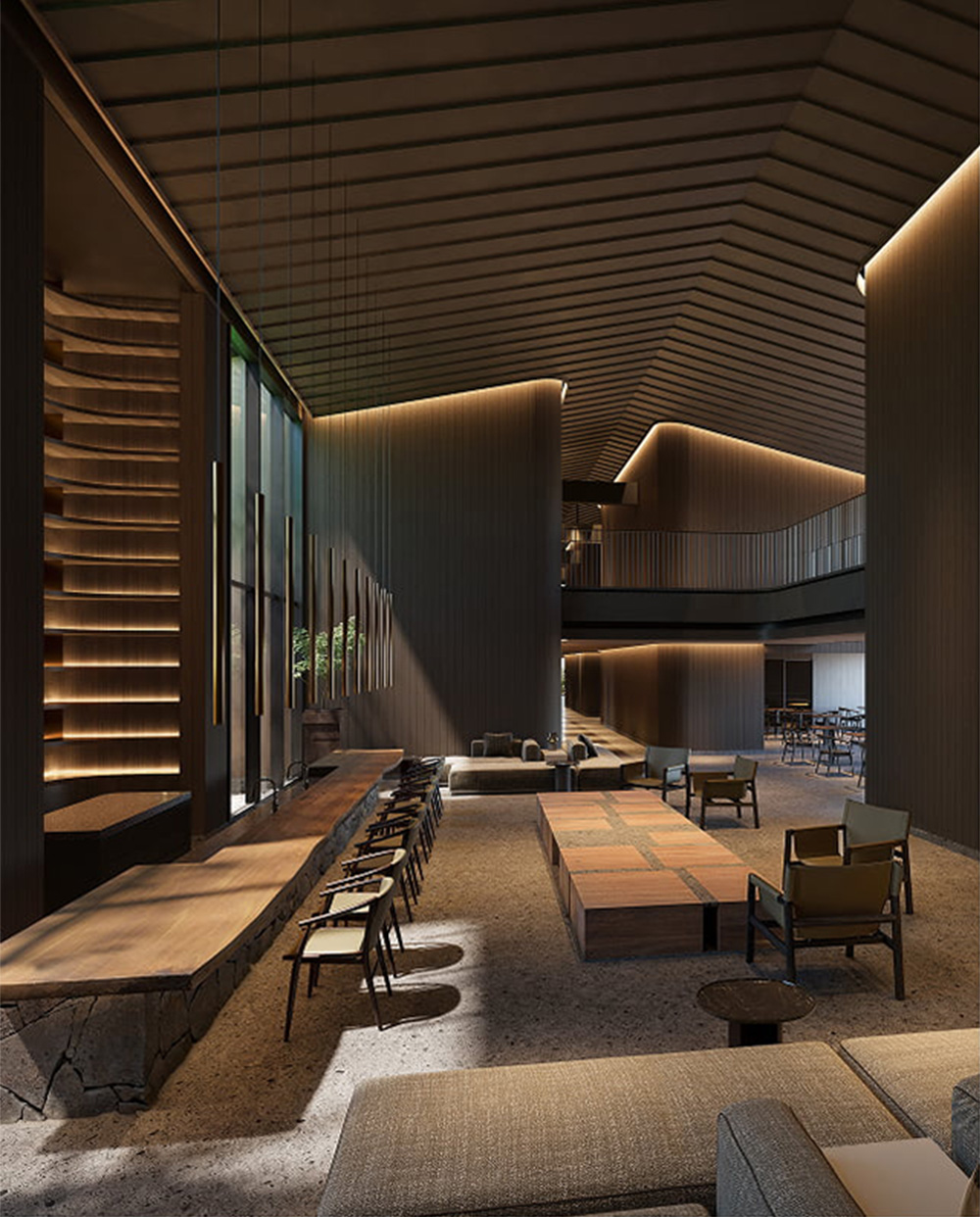 ラウンジ完成予想CG